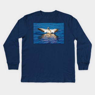 Arriving A Bit Weathered and Worn Kids Long Sleeve T-Shirt